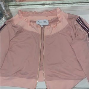 Pink Fashion Nova jacket, Size XL